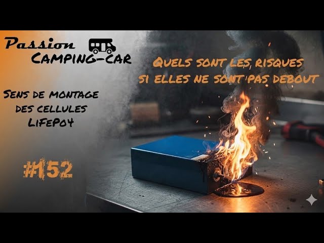 Episode 152 : Positions possibles des batteries LifePo4 et risques encourus