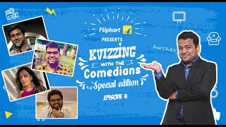 Flipkart presents Kvizzing with the comedians | QF 4 ft Anirban, Shantanu, Sulagna &amp; Vishal