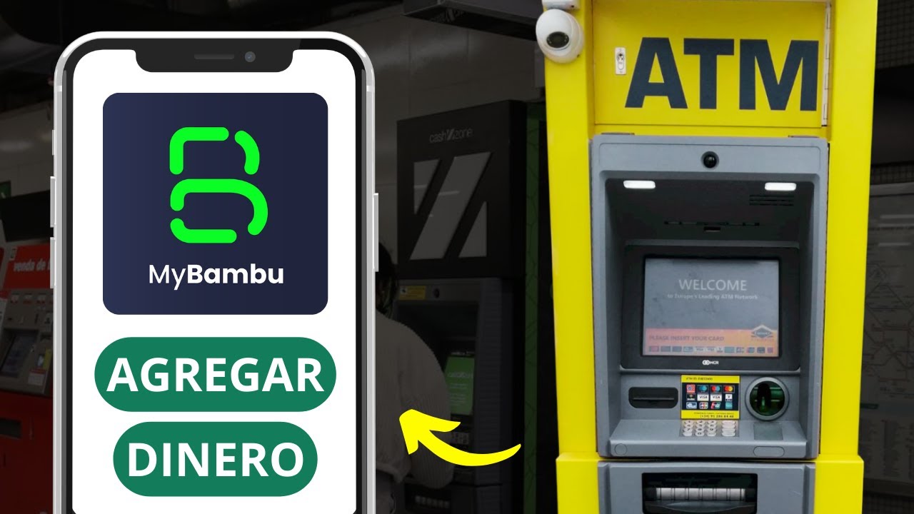 Cómo agregar dinero en MyBambu desde un cajero automático