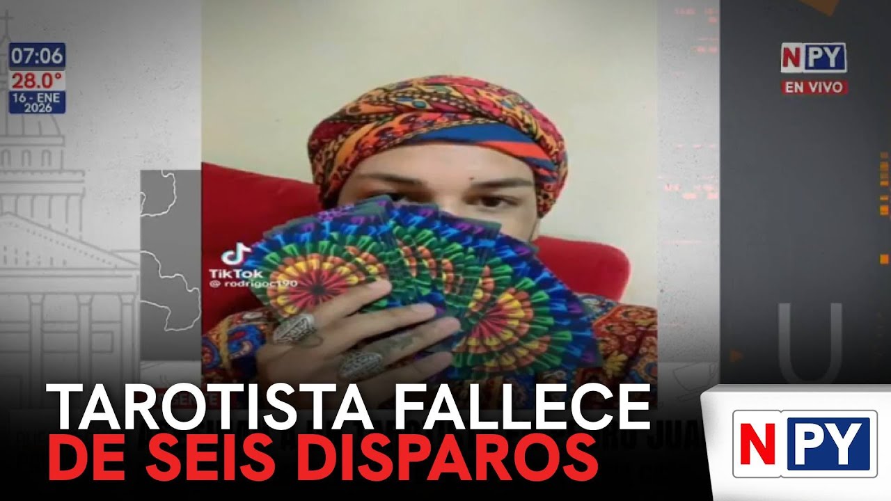 Tarotista es asesinado a balazos