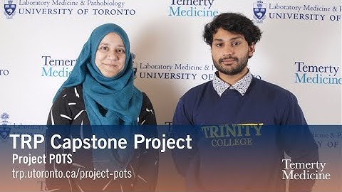 Project Project POTS | U of T Translational Research Program Capstone Projects 2024-2025