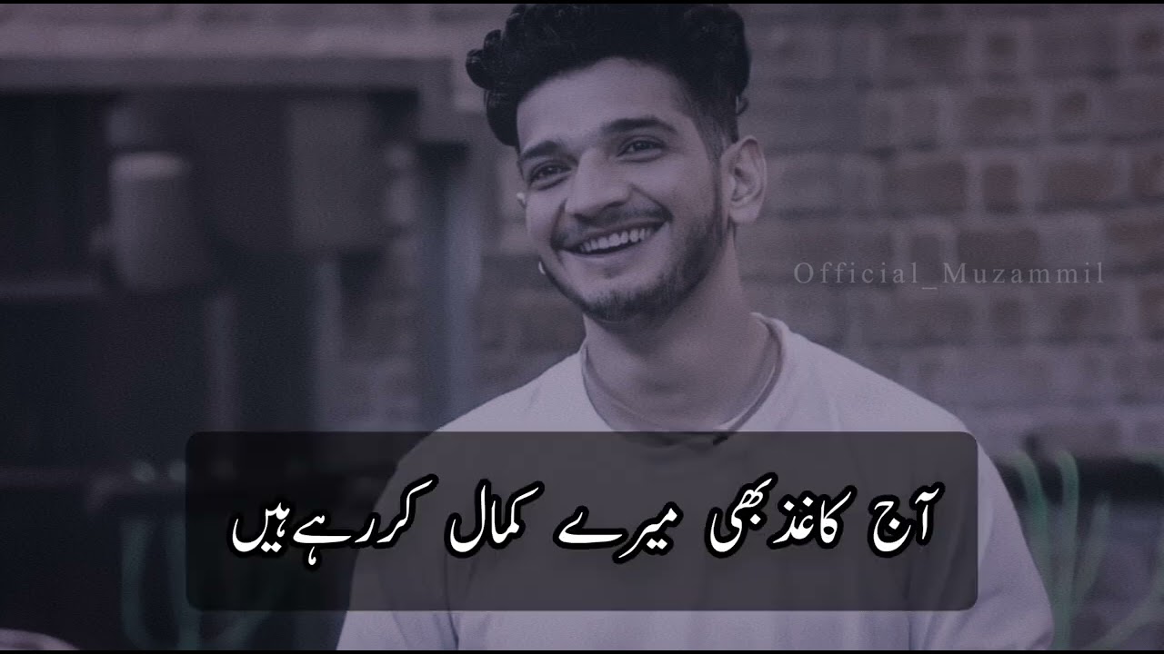 Munawar Faruqui Best Sad Shayari || Whatsapp Status || Munawar Faruqui ...