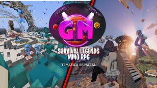 EL MEJOR Survival LEGENDS para Minecraft JAVA | Servidor MMO RPG 🤩