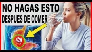 Cosas que nunca debes hacer después de comer 🍔🍇🍌☕️😨