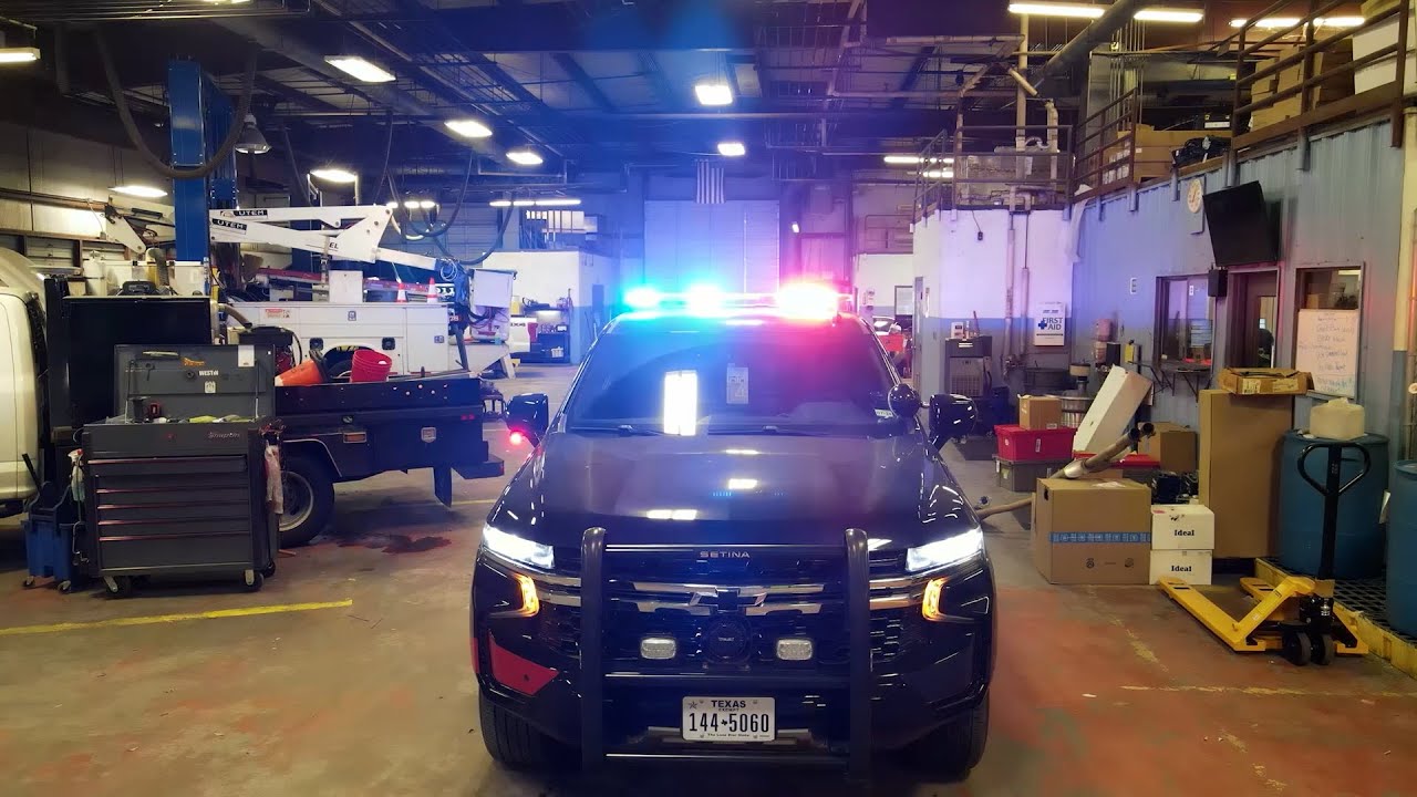 "On the Clock" Transforming a Chevy Tahoe into an Arlington Police Car