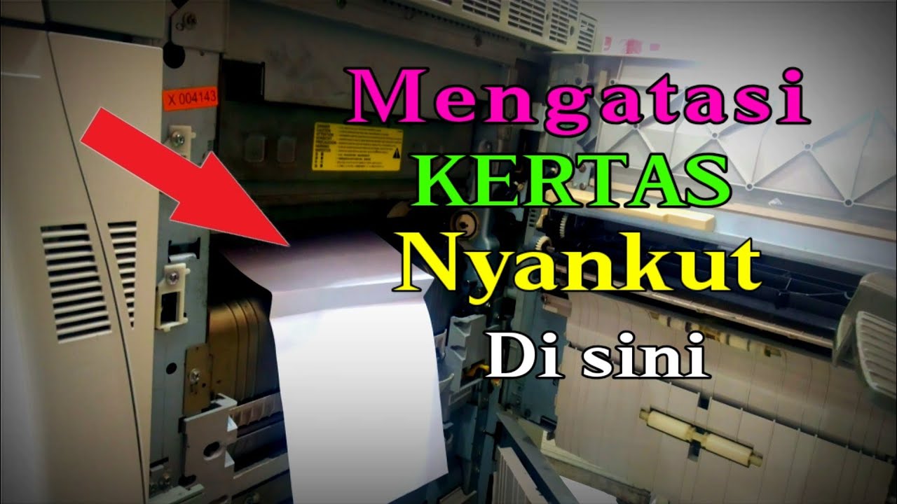 Tips mengatasi kertas nyangkut pada roll regist 
