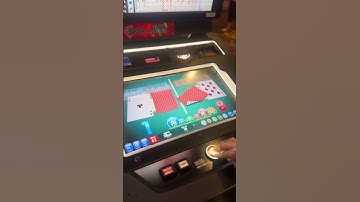 Thumbnail of An electronic baccarat that lets you peel the cards!?! #casino #baccarat #gamble #slots