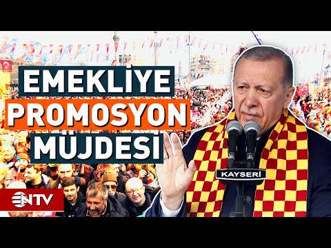 Erdoğan Açıkladı! Emekliye Banka Promosyonu Arttı | NTV