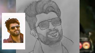 Vijay Deverakonda & Rashmika Mandanna Pencil Drawing Video | Geetha  Govindam | Live Art Chennai - YouTube