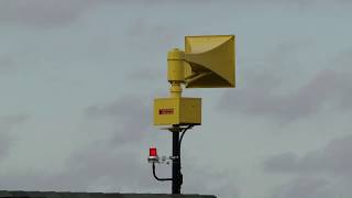 Thunderbolt 1000T Tornado Siren Test | December 21, 2011