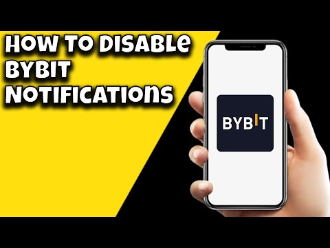How To Disable Bybit Notifications 