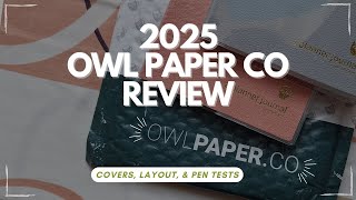 B6 Owl Paper: The Must-Have Hybrid for Perfect Planning and Journaling!