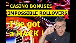 Online casino Bonuses are IMPOSSIBLE to rollover into the real balance!!! OR ARE THEY ? I know HOW !