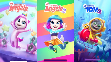 New Update My Talking Angela 2 VS My Talking Angela | My Talking Tom 2 Android Gameplay 2021