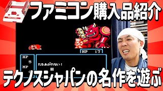 Famicom Haul] I bought and played a Technos Japan RPG masterpiece