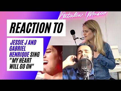 Voice Teacher Reacts to My Heart Will Go On - Jessie J + Gabriel Henrique