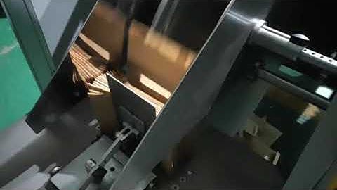 RZJD-G250J Flat bottom paper bag machine , double fold for medical paper bags