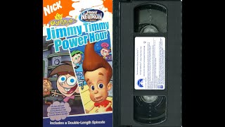 Opening To Jimmy Timmy Power Hour Us Vhs 2004