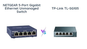 Netgear GS105NA vs TP-Link TL-SG105: Gigabit Ethernet Switch Comparison