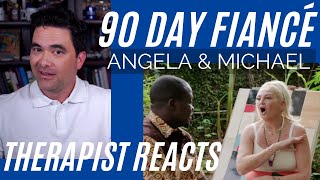 90 Day Fiancé - (Angela & Michael #47) - Park Fight - Therapist Reacts