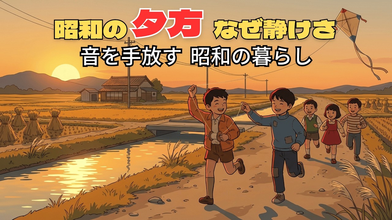 昭和の夕方はなぜ特別だったのか　ぬくもりが続く昭和の暮らし