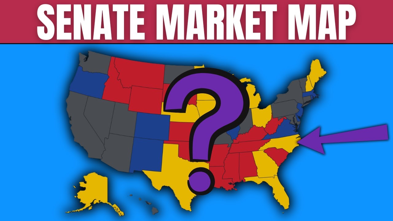 The 2026 Senate Map Based on the Prediction Market | January - YouTube