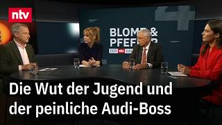 Youth anger and an embarrassing Audi boss | "Blome & Pfeffer" - full episode | ntv