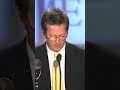 23 years ago, Eric Clapton was inducted into the Rock & Roll Hall of Fame as a solo artist.