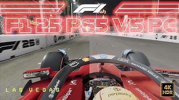 F1 25 PC VS PS5 | 4K Ultra HDR Path Tracing!