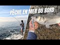 PÊCHER SUR LES CÔTES BRETONNES : GROS BAR EN MARÉE MONTANTE !