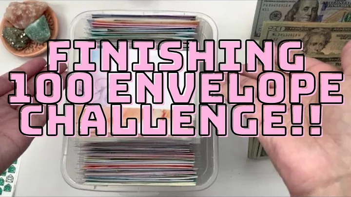 🤑Finishing 100 Envelope Challenge!| Over $5,000 Saved| Savings Challenge Stuffing|Single Mom Income