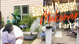 NEW* PATIO MAKEOVER: patio makeover on a budget | patio ideas | VONDESSA J