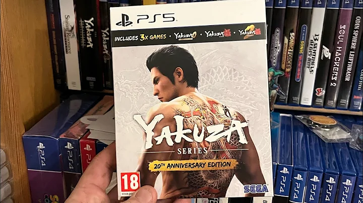 Yakuza  Series 20th anniversary edition PS5 unboxing. 