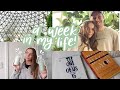 A week in my life! | Grocery haul, being honest, cooking + reading recs! | VLOG