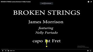 BROKEN STRINGS  James Morrison ft  Nelly Furtado