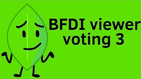 BFDI viewer voting 3