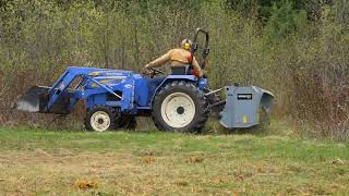 Baumalight MP348 Brush Mulcher for Tractors  Customer in Action Video