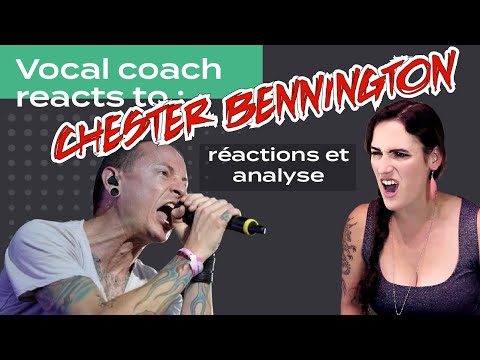 Vocal coach reacts to chester Bennington: réactions et analyse (français)