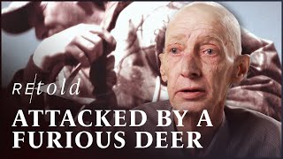 This Fisherman Was Attacked By A Giant Deer Fight To Survive