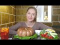 Есть или не есть?.../Мукбанг/ Рагу с курицей/ Овощи/ не АСМР/ Mukbang