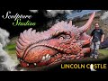 How we made lincoln castles new dragon by sculpture studios