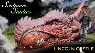 How We Made Lincoln Castles New Dragon By Sculpture Studios