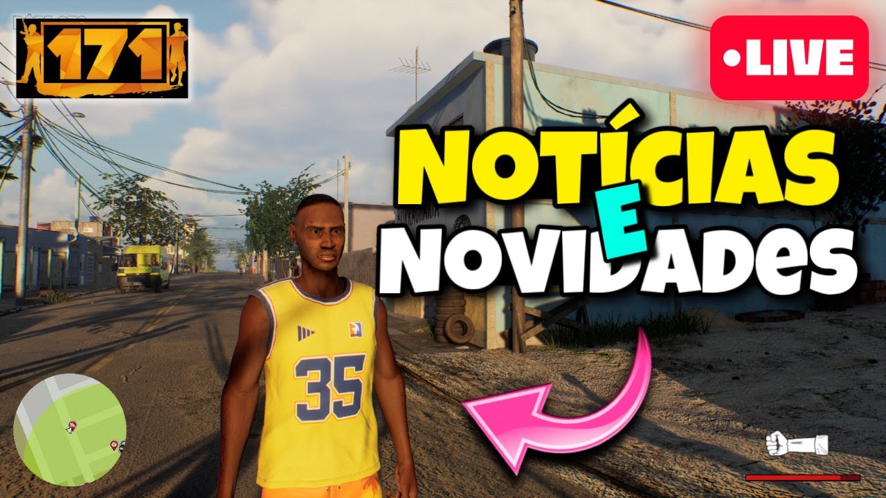 NOTÍCIAS E NOVIDADES SOBRE O 171 🔴LIVE ON #171 #gtabrasileiro - YouTube