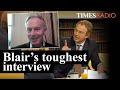 What was Tony Blair's toughest interview? | Tony Blair