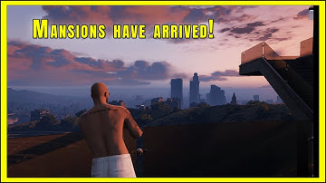 GTA V Online - A Safehouse In The Hills | Buying The Mansion!