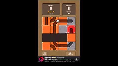 Unroll Me Medium Level 6 Walkthrough 3 Stars