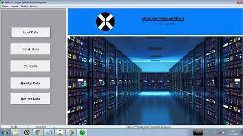 Demo Aplikasi: Aplikasi Pengarsipan (Client-Server) | Delphi 7