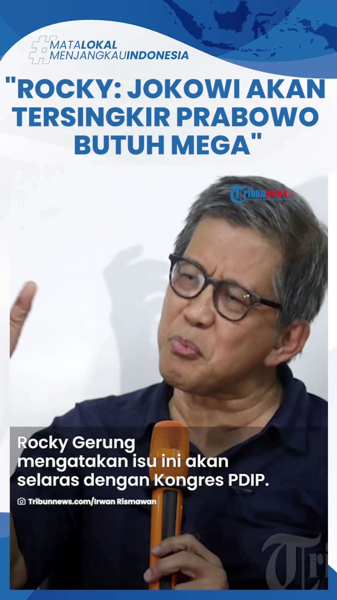 Rocky Gerung: Sia-sia Drama PDIP vs Jokowi, Pada Akhirnya Jokowi Tersingkir Prabowo Tetap Butuh Mega