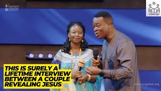 Apostle Arome Osayi Interviewed His Wife on the Pulpit and Used Her True Life Story to Do a Teaching