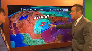 Hurricane Harvey Thursday Forecast